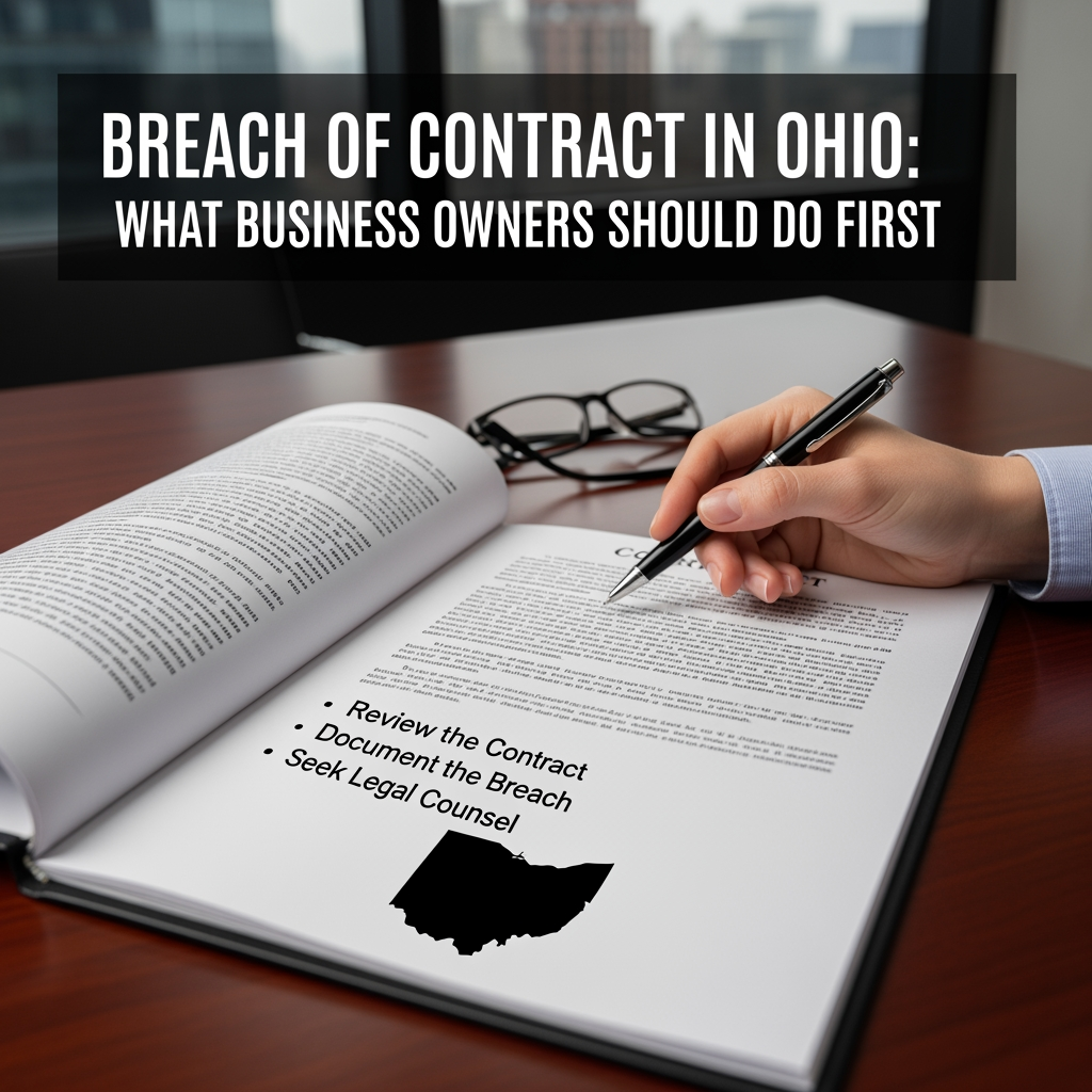 ohio breach of contract